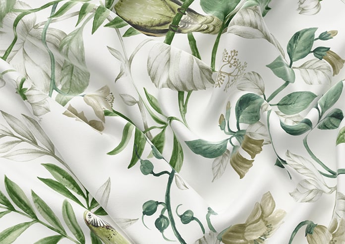 Iquitos, Lush Green - Motorised Roman Blind - Image 4